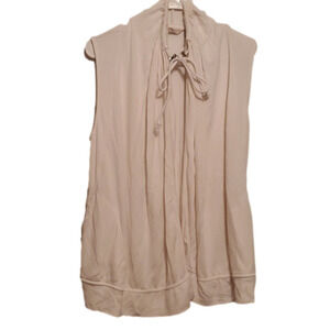 Athleta White Sleeveless Cardigan Size XS